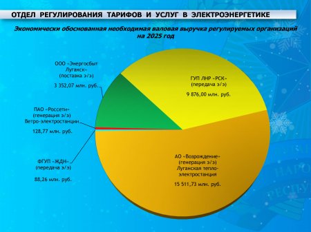 Информация о результатах работы отдела регулирования тарифов и услуг в электроэнергетике за 2024 год