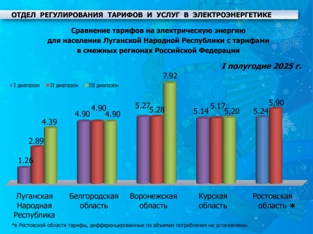 Информация о результатах работы отдела регулирования тарифов и услуг в электроэнергетике за 2024 год