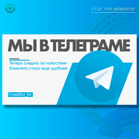 Теперь следить за новостями Комитета стало еще удобнее — мы запустили официальный Telegram-канал!